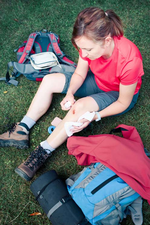 gauze bandage roll & sterile gauze pads for First Aid Kit