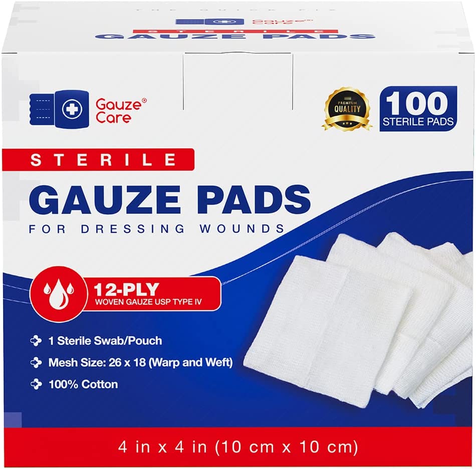Using Gauze Pads for Injuries