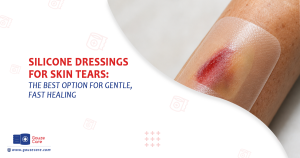 silicone dressings for skin tears for gentle wound protection and faster healing